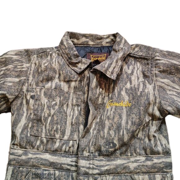 Boys Mossy Oak Gamehide Camo Insulated Coveralls One Piece Size 2T - Picture 4 of 13